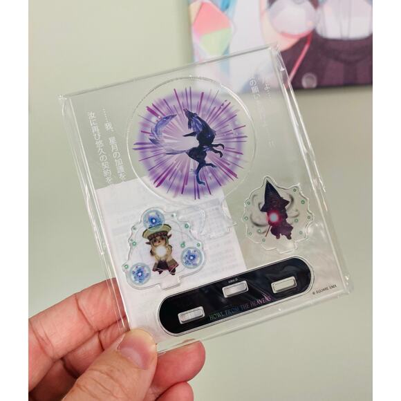 Final Fantasy XI Phantom Minstrel Howl From The Heavens Acrylic Diorama - Picture 2 of 4